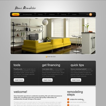 Home Remodeling Website Templates