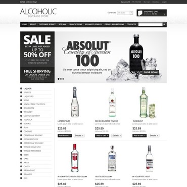 Food & Drink Magento Theme #38287