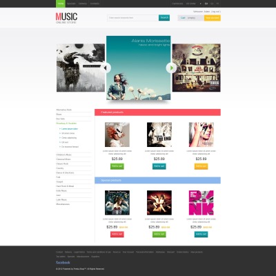 Music Beat PrestaShop Theme