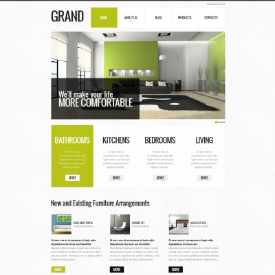 Special Interior Design Drupal Template
