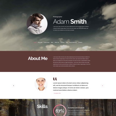 Pro Photographer Drupal Template