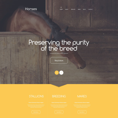 Stud Farm Drupal Template