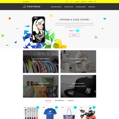 Printerox Design Responsive PrestaShop Theme