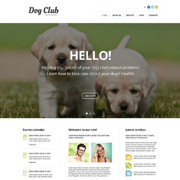 For Babies Training Joomla Template #49255