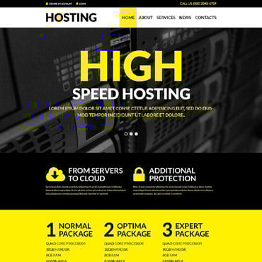 Hosting Solutions WordPress Theme #52719